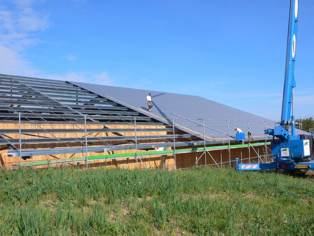 Photovoltaïque sur bâtiment agricole à Hagenthal